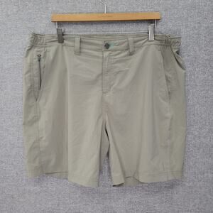 FREEFLY APPAREL MEN'S COCONUT CHARCOAL SHORTS, XXL *